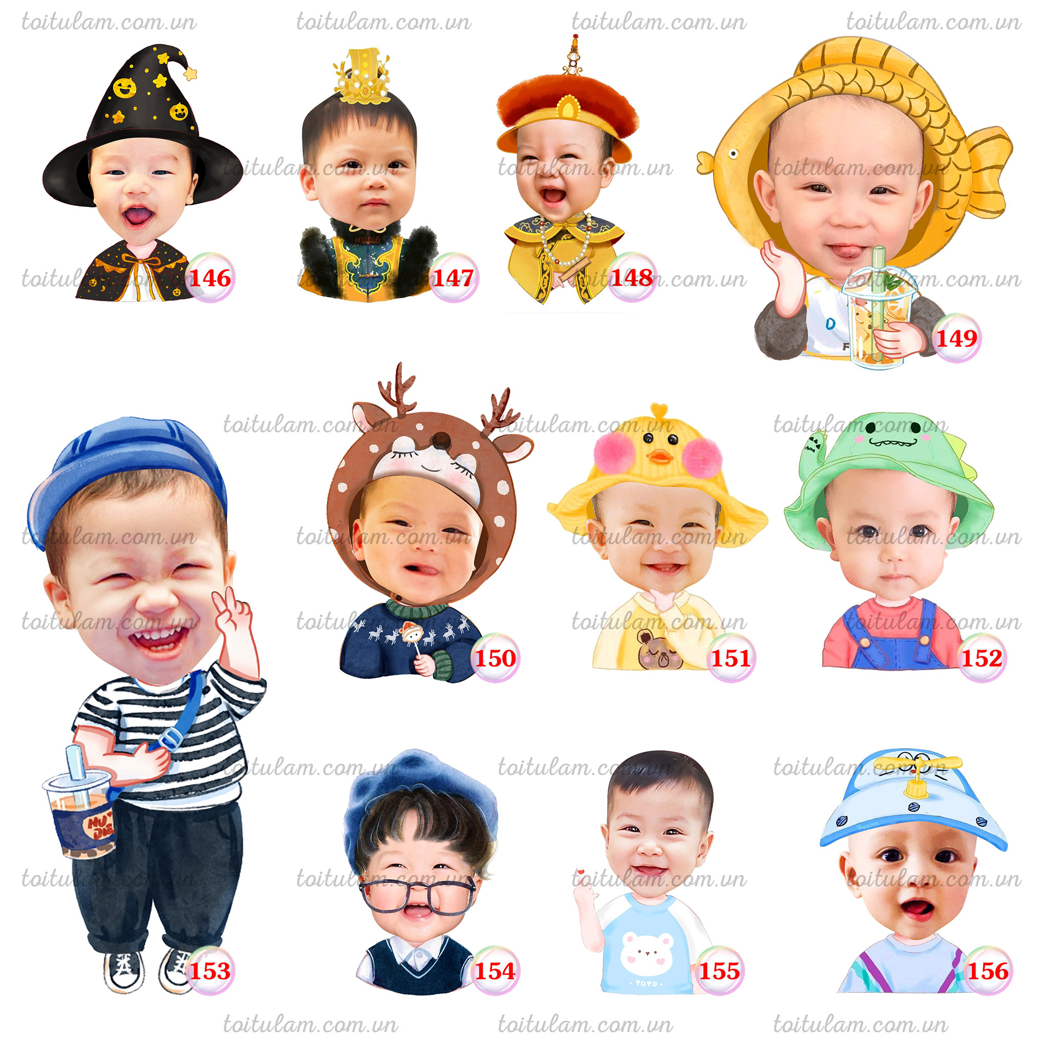 chibi cám ơn babyboss 70cm Cát Decor Trang trí sinh nhật Đà Nẵng #27 chibi cám ơn babyboss 70cm Cát Decor Trang trí sinh nhật Đà Nẵng